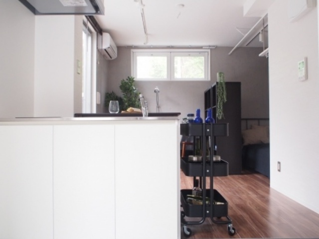 しっかり暮らす１R 104の内観