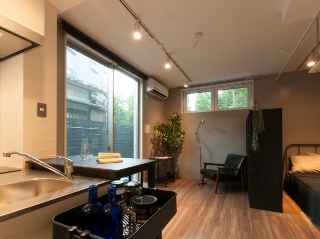 しっかり暮らす１R 104の内観