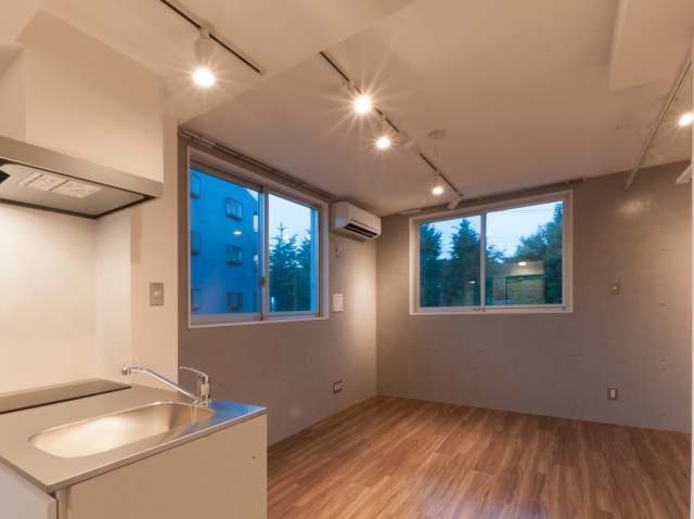 しっかり暮らす１R 104の内観