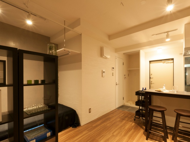 しっかり暮らす１R 104の内観