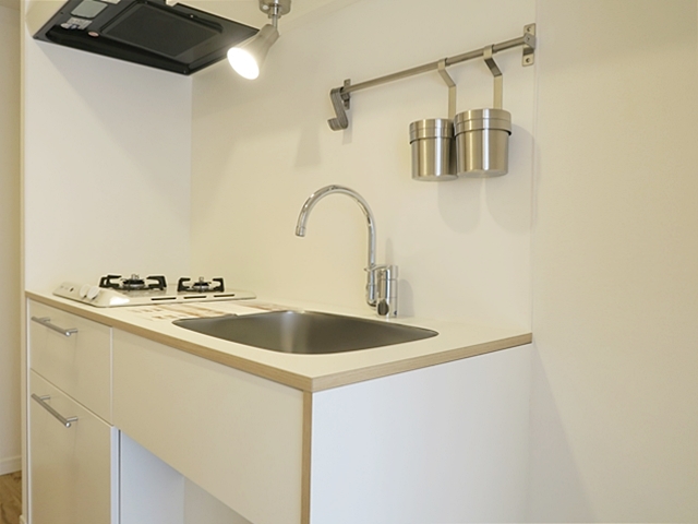 アーチをくぐって 302の内観