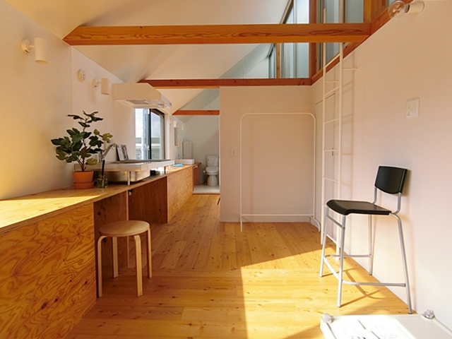 ぐるっと梁を眺めて G8の内観