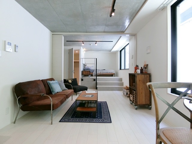 小上がりベッドスペース 101の内観