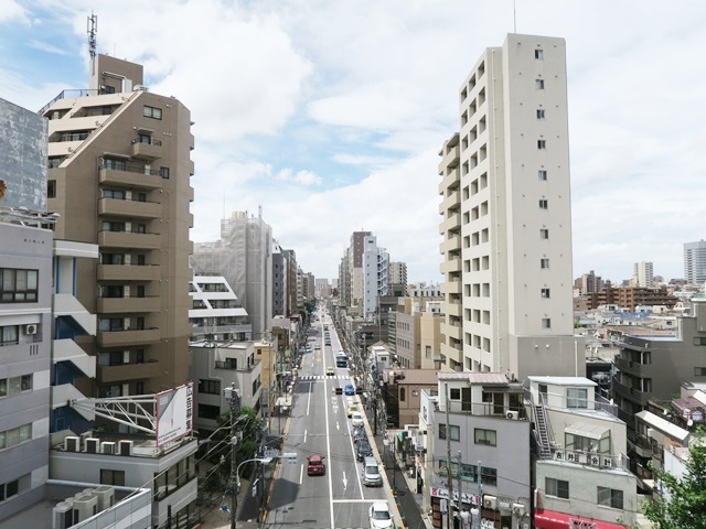 景色を堪能して① 701の内観