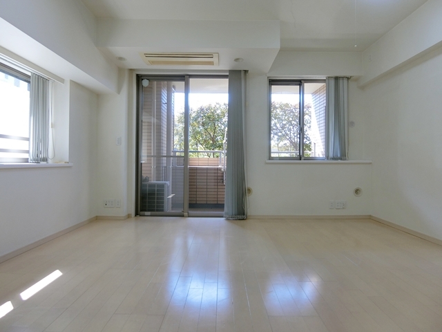 緑が見えるバルコニー 204の内観