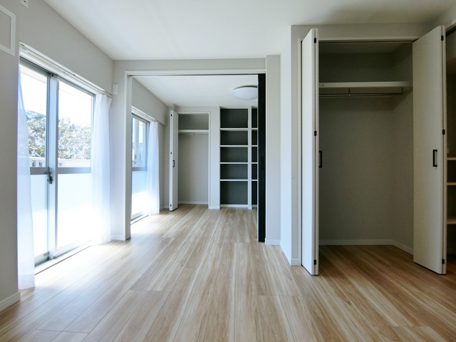 緑に囲まれた団地リノベ 104の内観