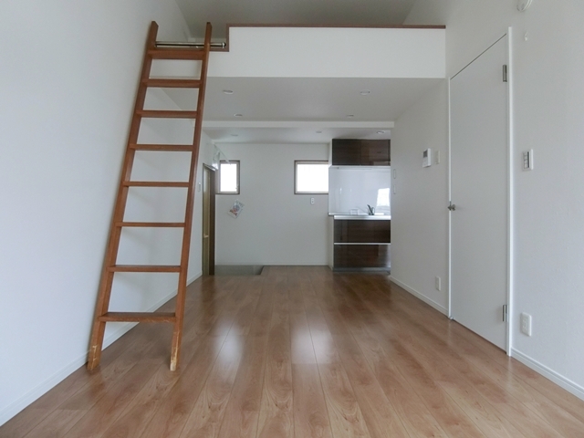 ロフトに憧れて 1Fの内観