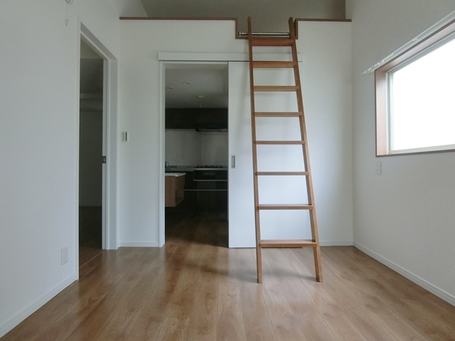 ロフトに憧れて 1Fの内観