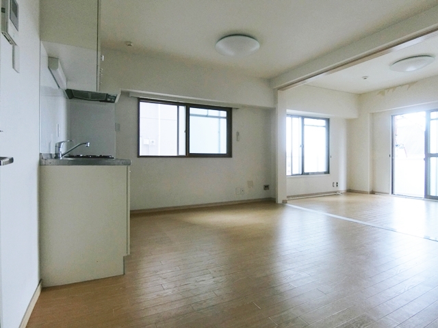 広々暮らせそうな空間 401の内観