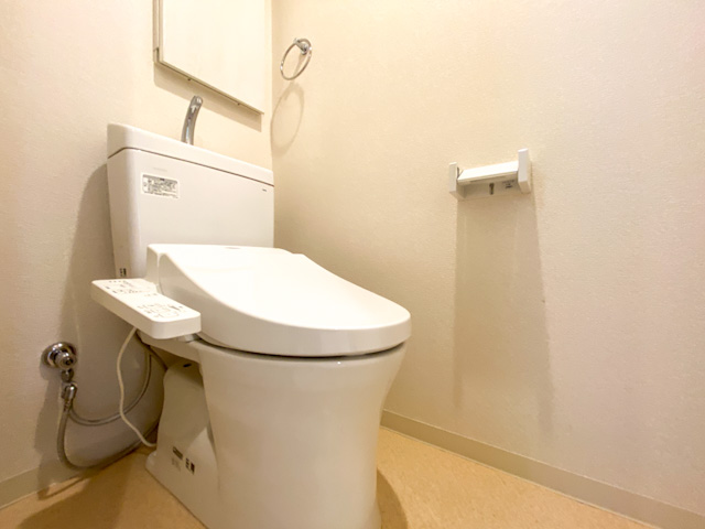 緑の見えるリノベ部屋 107の内観