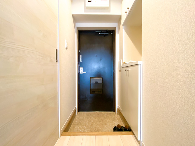 緑の見えるリノベ部屋 107の内観