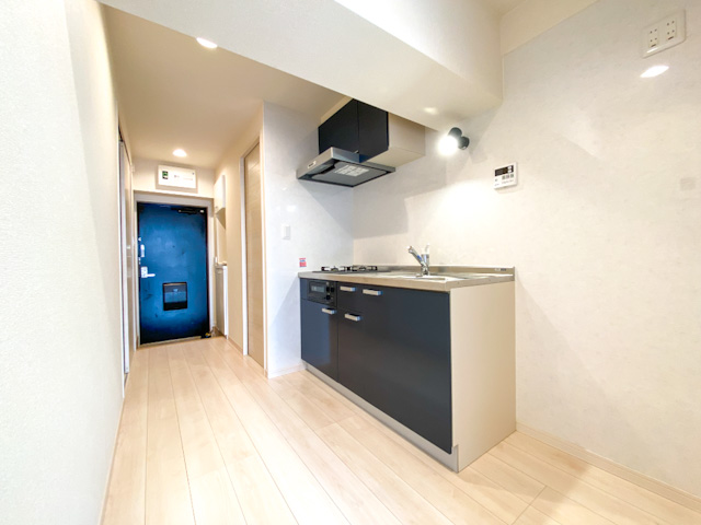 緑の見えるリノベ部屋 107の内観