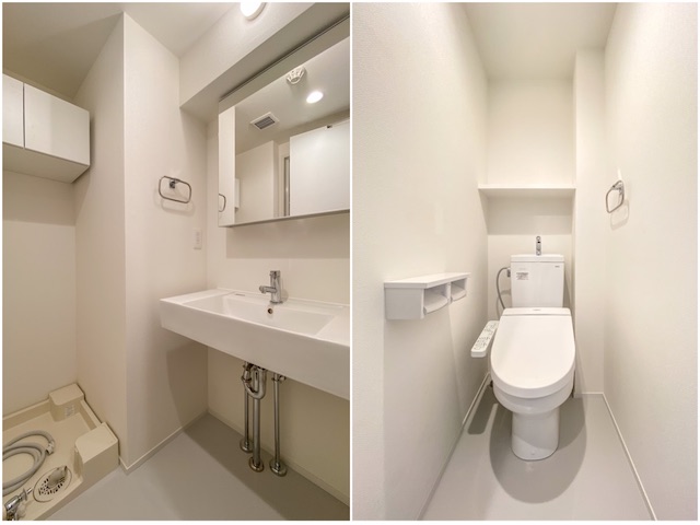 緑が似合うwood apartment 205の内観