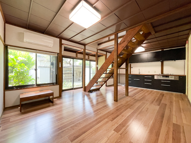 古民家リノベに住まう Cの内観