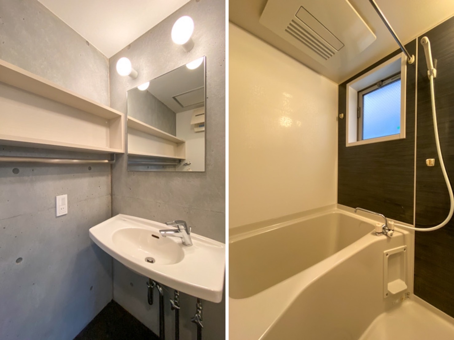 柔らかさかっこよさと 1Bの内観