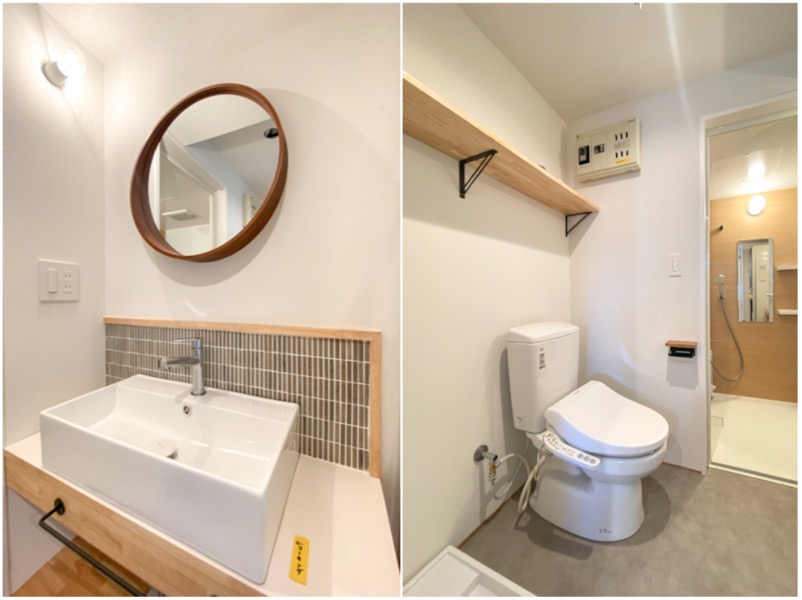 料理を並べて 501の内観