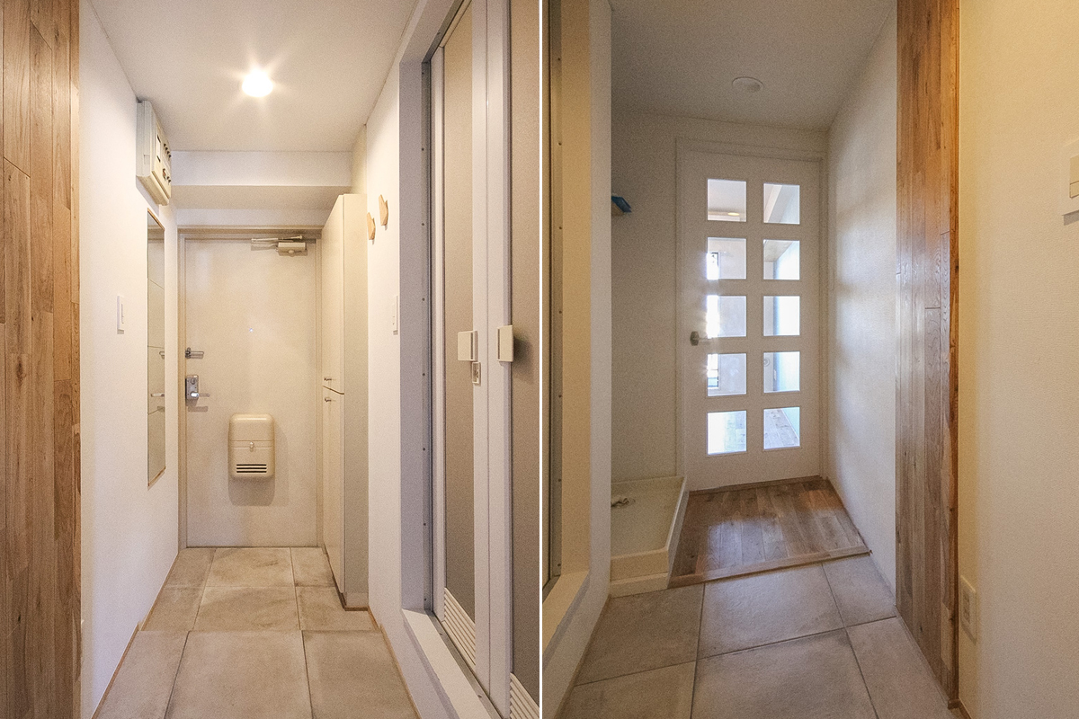 コンパクトにオシャレに暮らす カウンターキッチンver 702の内観