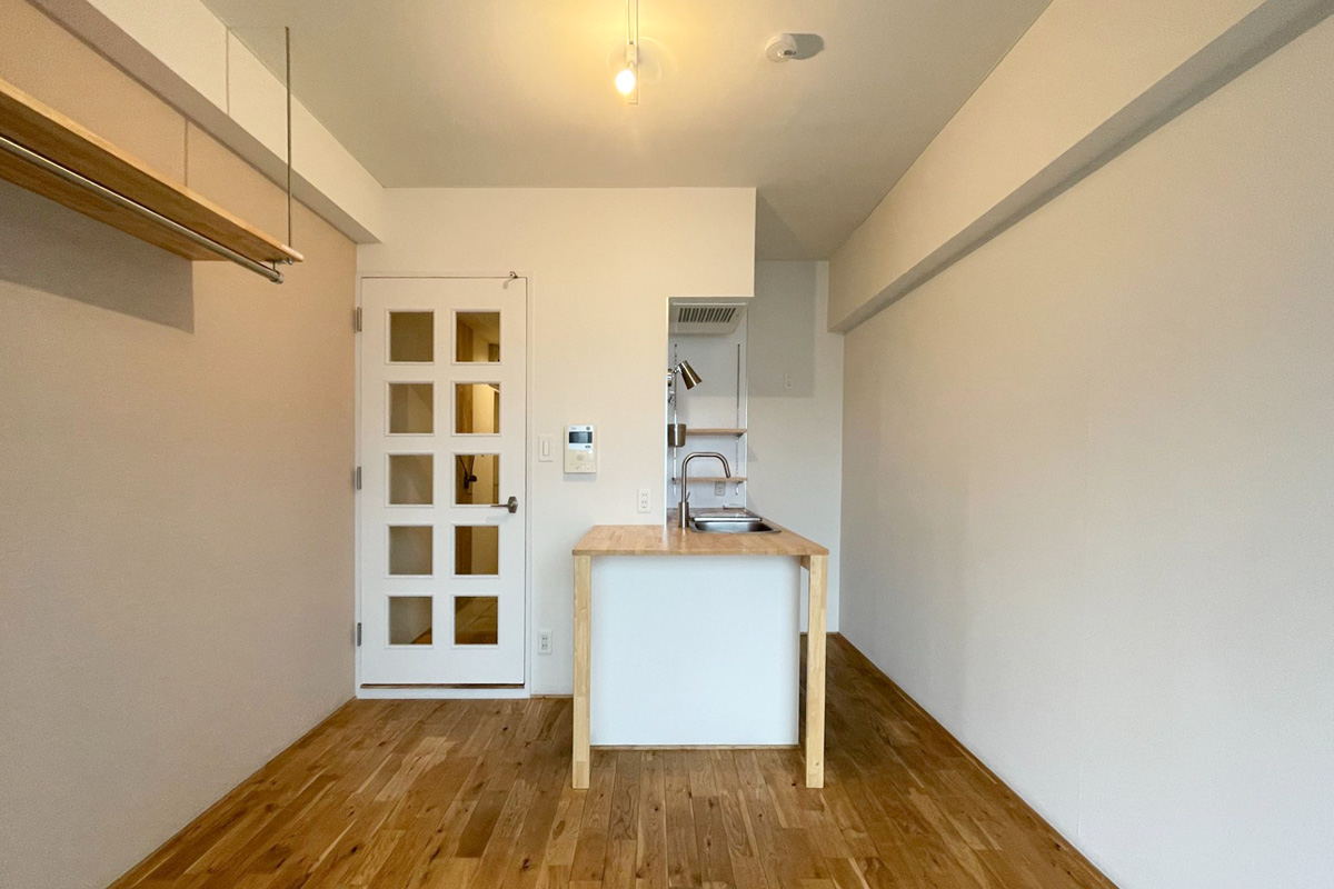 コンパクトにオシャレに暮らす カウンターキッチンver 602の内観