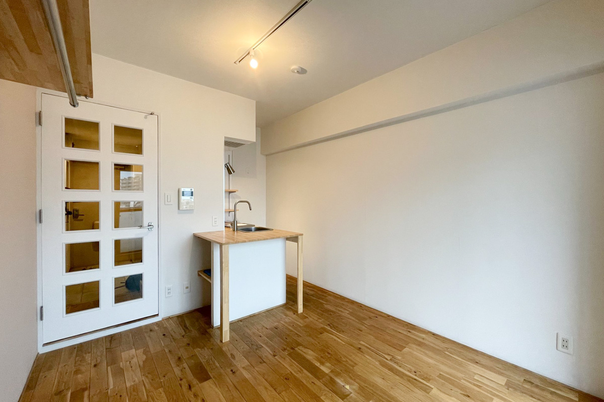 コンパクトにオシャレに暮らす カウンターキッチンver 602の内観
