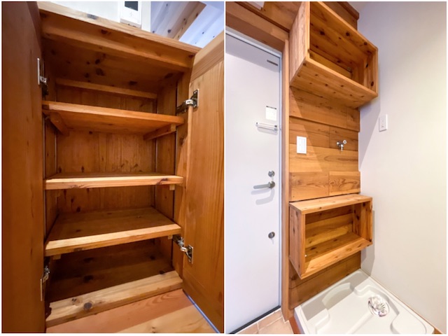 夢のminiログハウス 202の内観