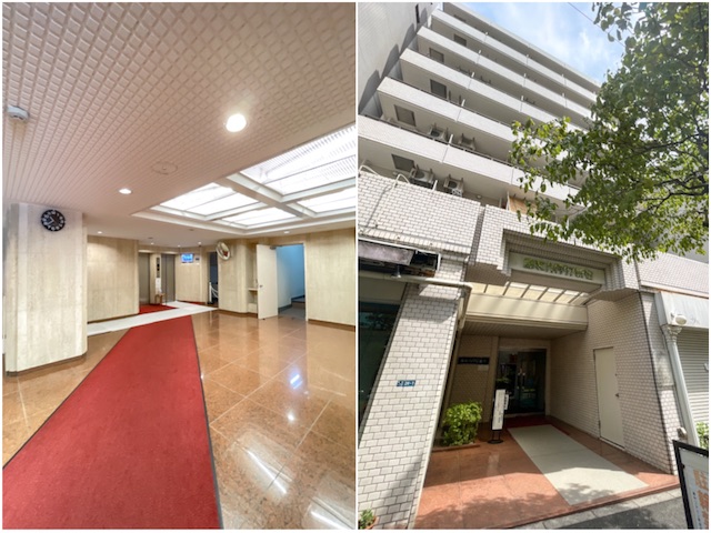 御苑でレトロモダンを 605の内観