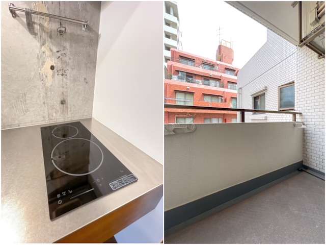 御苑でレトロモダンを 605の内観