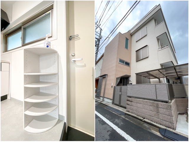 ブラックホワイト 302の内観