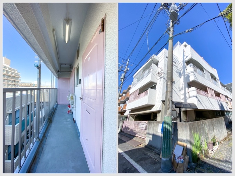 桃色レトロチック 402の内観