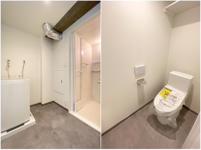 土間と緑【トランクルーム付き】 201の内観