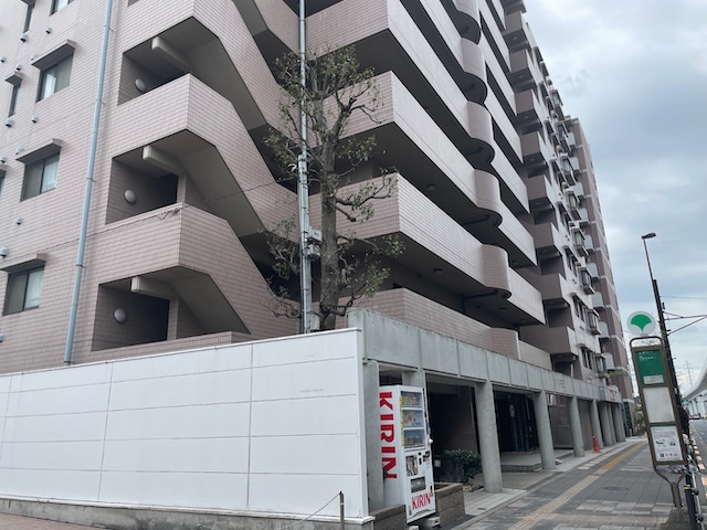 優しく見守る部屋と町。 804の内観