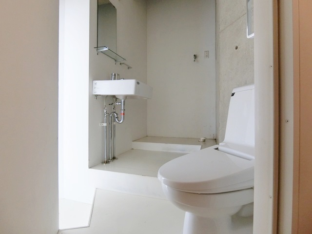 段差を工夫して 103の内観