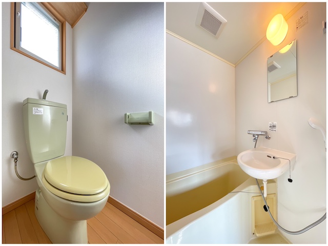 ターコイズブルーが目印 301の内観