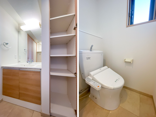 青空ウッドデッキ 501の内観