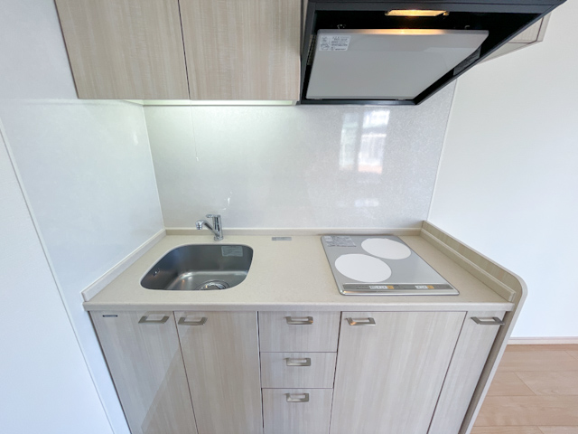 青空ウッドデッキ 501の内観