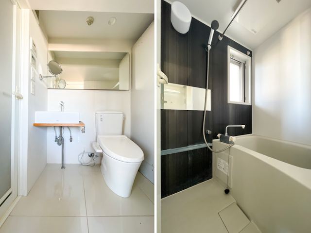 鋭角を魅せる 404の内観