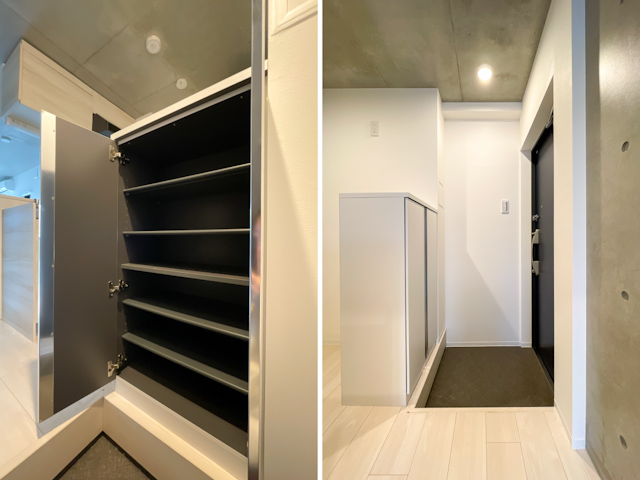 淡いメゾネット暮らし 101の内観