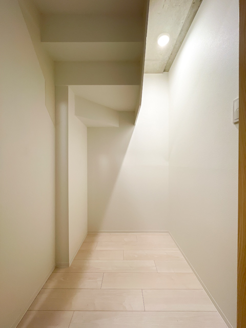 淡いメゾネット暮らし 101の内観