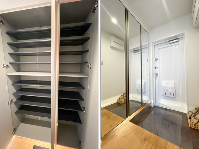 無垢床を堪能 101の内観