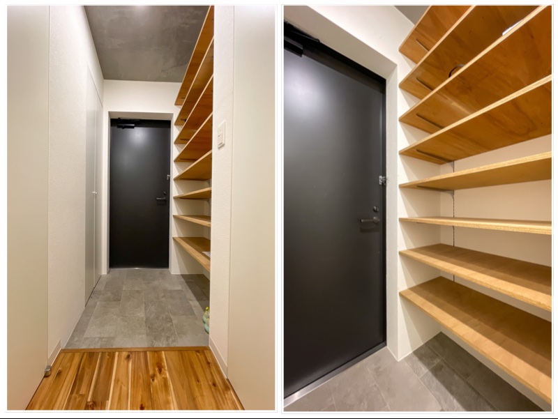 段々とステップアップ B103の内観