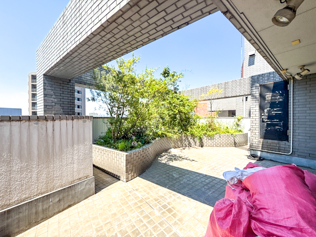 お庭と自由なペントハウス 1001の内観