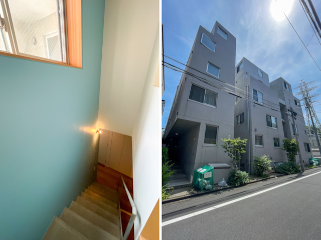 地下のカフェで暮らすように E101の内観