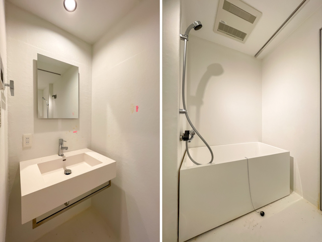 地下の開放感メゾネット 102の内観