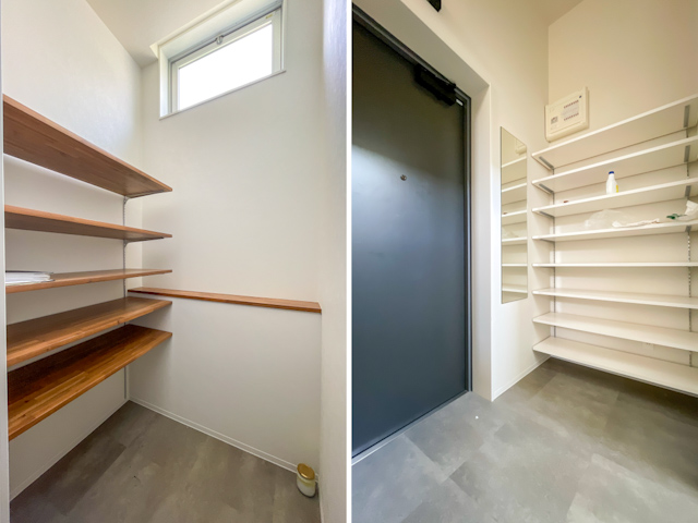 地下の開放感メゾネット 102の内観