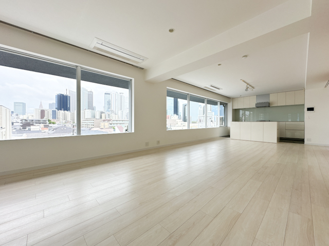 景色を取り入れた住居 501の内観