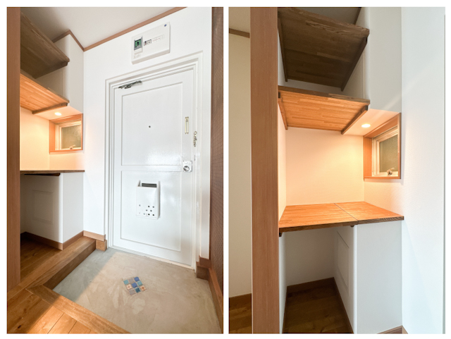 心地よい素材感 602の内観