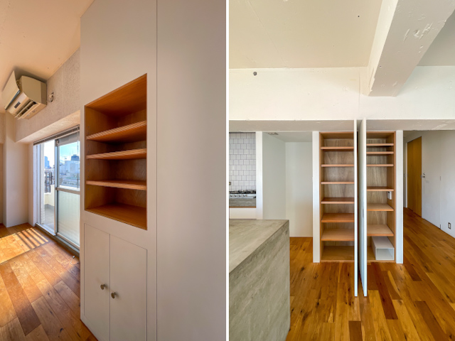 リノベのお手本、極上暮らし 902の内観