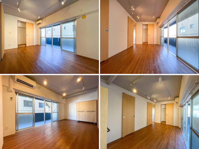 リノベと繋がりの暮らし 502の内観