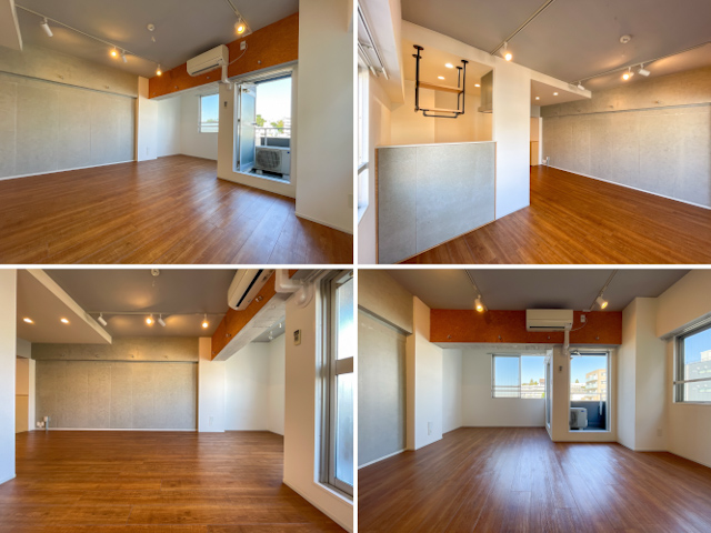 リノベと繋がりの暮らし 502の内観