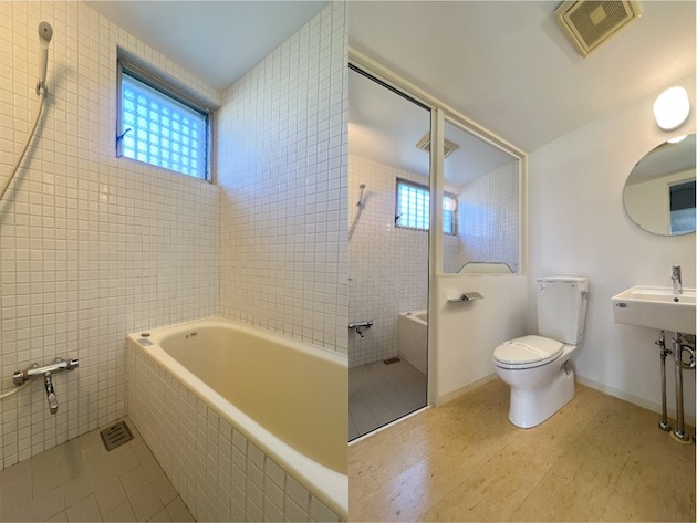 ひっそり優雅に Aの内観