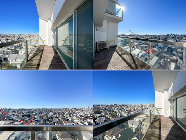 主役の空を取り込む暮らし 901の内観